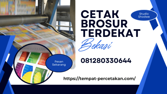 Cetak Brosur Terdekat di Bekasi