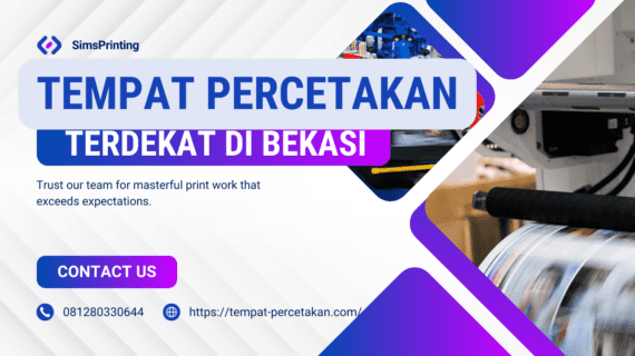 Tempat Percetakan Terdekat di Bekasi
