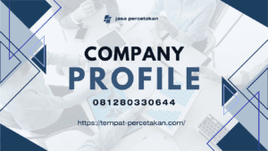 Cetak Company Profile Custom Terdekat