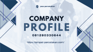 Jasa Cetak Company Profile Desain Kreatif