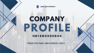 Cetak Company Profile Profesional