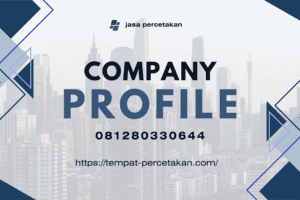 Cetak Company Profile Profesional