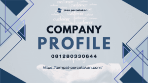 Harga Cetak Company Profile Terdekat