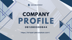 Percetakan Company Profile Jakarta