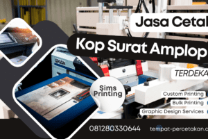 Cetak kop surat dalam jumlah besar