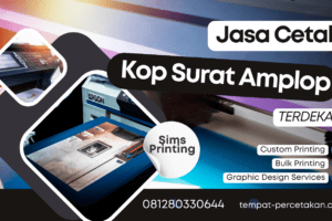 Jasa Cetak Amplop Kustom: Solusi Unik untuk Branding Bisnis Anda