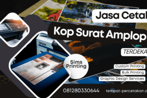 Cetak Kop Surat dan Amplop: Solusi Branding yang Profesional dan Efektif