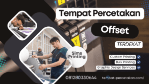 Cetak offset profesional terdekat