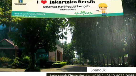 Cetak Spanduk Terdekat Maksimalkan Persepsi Positif Bisnis di Hadapan Customer Baru