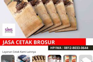 Harga Cetak Brosur A4 Jumlah Banyak di Percetakan