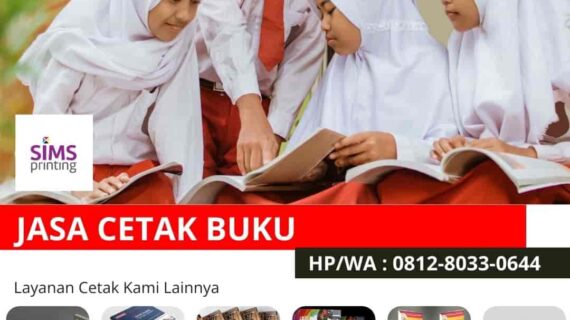 Jasa Cetak Buku Pelajaran Sekolah Dasar Terdekat