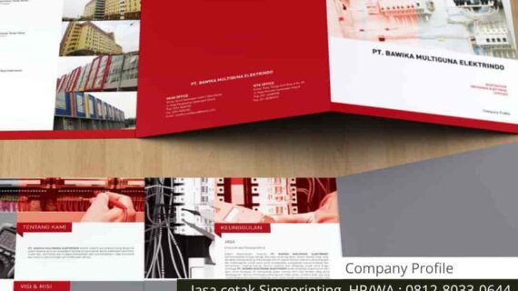 Percetakan Online Pembuatan Company Profile Perusahaan Profesional