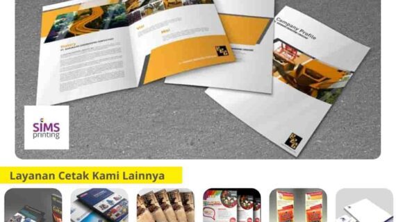 Jasa Cetak Company Profile Perusahaan Engineering Profesional Terdekat