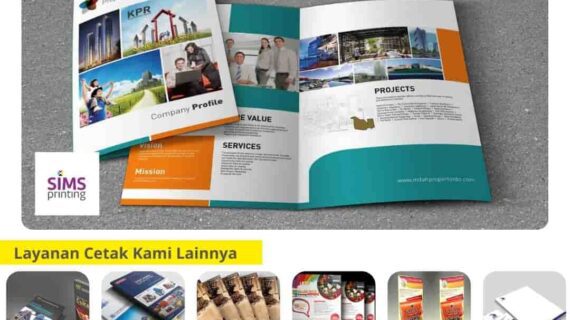 Jasa Cetak Company Profile Profesional Perusahaan Properti Terdekat