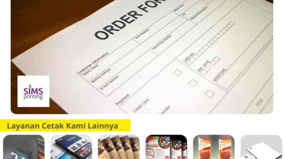 Jasa Cetak Form Administrasi Pendaftaran 3 Rangkap