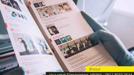 Jasa Printing Terdekat untuk Cetak Brosur Promosi Produk Kecantikan dan Kewanitaan.