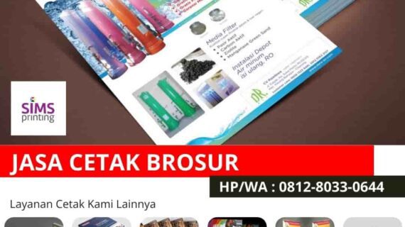 Jasa Cetak Brosur Bisnis Laundry Pakaian Terdekat untuk Promosi