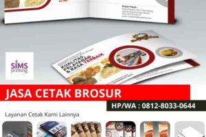 Jasa Cetak Brosur Bisnis Restoran Ayam Goreng Terdekat