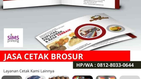 Jasa Cetak Brosur Bisnis Restoran Ayam Goreng Terdekat