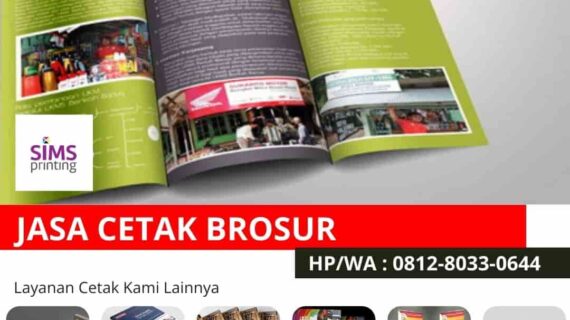 Jasa Cetak Brosur Online dengan Pengiriman Cepat untuk Promosi Bisnis Anda
