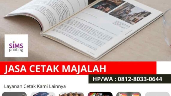 Percetakan Majalah Terdekat dengan Harga Terjangkau di Jakarta
