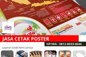 Jasa Cetak Poster untuk Promosi Produk Otomotif Pelumas Oli