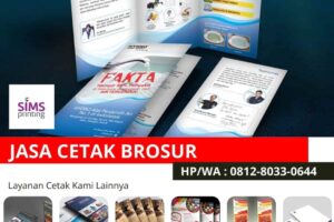 Cetak Brosur Terdekat Bisnis Tour & Travel Domestik Internasional