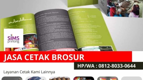 Tempat Cetak Brosur Terdekat Travel Tour Umroh dan Haji