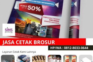 Cetak Brosur Terdekat Usaha Jasa Laundry Kiloan