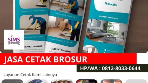 Jasa Cetak Brosur Terdekat Bisnis Jasa Pembersihan Karpet