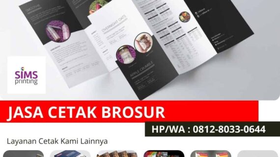 Jasa Cetak Brosur Terdekat untuk Promosi Branding Bisnis Anda