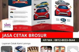 Tempat Cetak Brosur Terdekat Promosi Usaha Bengkel Mobil