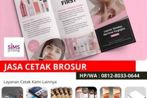 Kenapa Brosur Cocok untuk Promosi di Lokasi Fisik seperti Toko dan Klinik (Solusi untuk Kamu yang Cari Jasa Cetak Brosur Terdekat Toko Kosmetik Skincare)