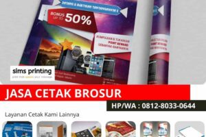 Jasa Cetak Brosur di Duren Sawit Jakarta Timur Full Color untuk Promosi Bisnis Lebih Menarik