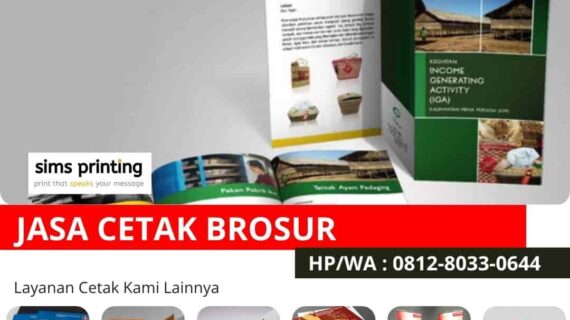 Jasa Cetak Brosur di Jakarta Selatan Full Color dan Premium: Wujudkan Promosi Elegan untuk Bisnis Anda