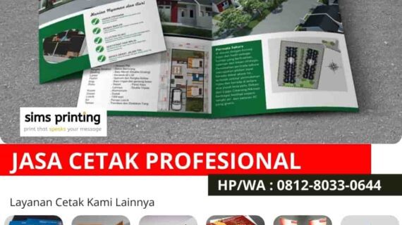 Jasa Cetak Brosur di Jakarta Pusat Berkualitas untuk Promosi Bisnis yang Lebih Efektif