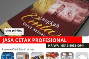 Jasa Cetak Buku di Depok Cimanggis Berkualitas untuk Profesionalisme dan Kepercayaan Penerbitan Anda