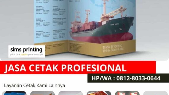Jasa Cetak Brosur di Jakarta Utara untuk Perusahaan yang Ingin Tampil Lebih Profesional