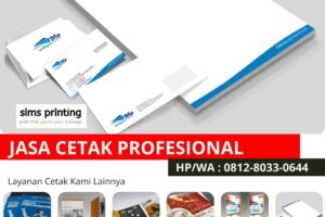 Jasa Cetak Stationery di Bekasi Timur Profesional untuk Kebutuhan Bisnis Modern