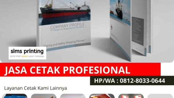Jasa Cetak Company Profile di Depok Beji Premium untuk Kelas Profesional Perusahaan