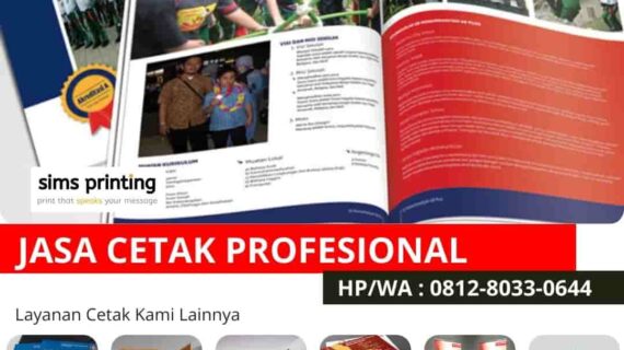Jasa Cetak Company Profile di Pasar Rebo Jakarta Timur Premium Untuk Kredibilitas Bisnis yang Lebih Kuat